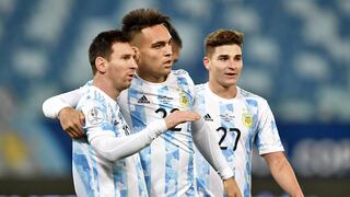 Argentina cierra la fase de grupos de la Copa América con una goleada de 4-1 sobre Bolivia 