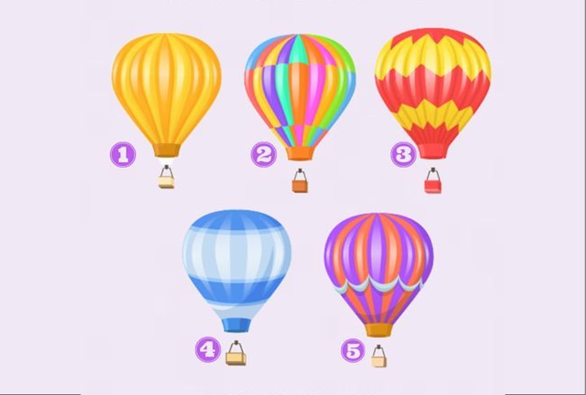 Test de personalidad: Elige un globo aerostático y descubre características únicas sobre ti. (quizlandia)