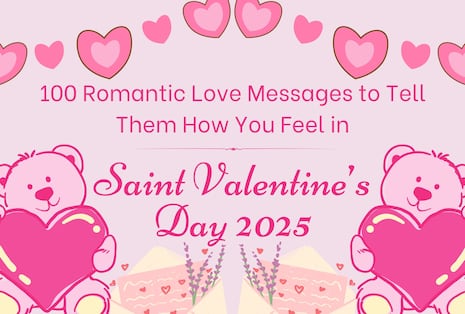 100 shorts love messages for a Happy Valentine’s Day 2025 - Make February 14 Memorable