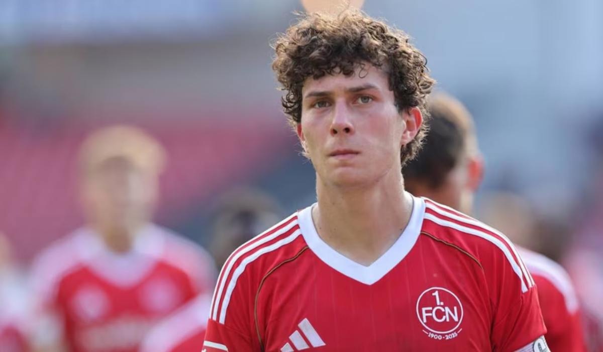 Fabio Gruber tiene 23 años y juega con Nuremberg en la Budesliga 2. (Foto: Imago)