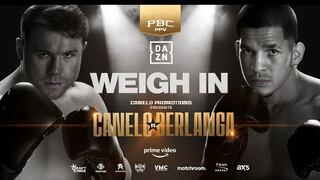 Canelo vs. Berlanga: ¿dónde ver y a qué hora inicia la pelea de boxeo?