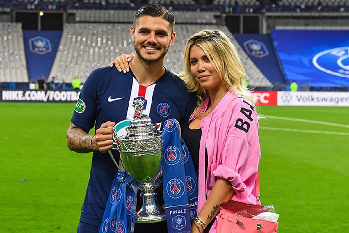 Wanda Nara es representante y pareja del futbolista argentino Mauro Icardi. (Foto: Getty Images)