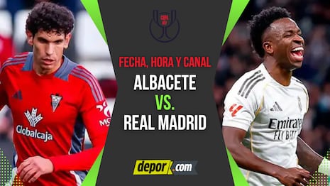 Real Madrid vs. Albacete: Fecha, horarios y canales de TV por los octavos de la Copa del Rey