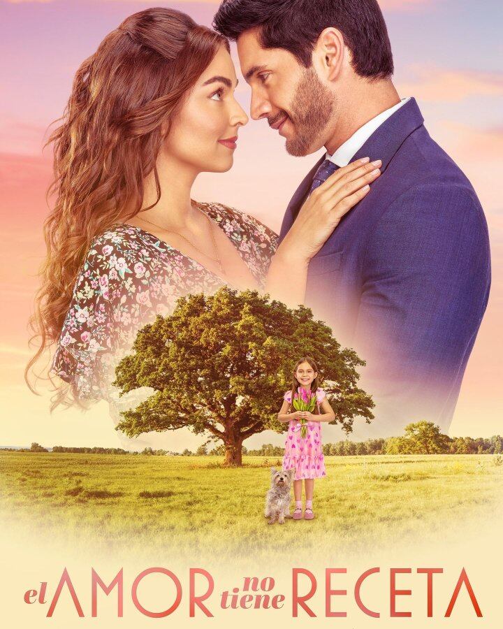 Póster de "El amor no tiene receta" (Foto: TelevisaUnivision)