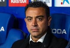 Xavi piensa en la Champions: “No somos favoritos, pero el objetivo es ganarla”