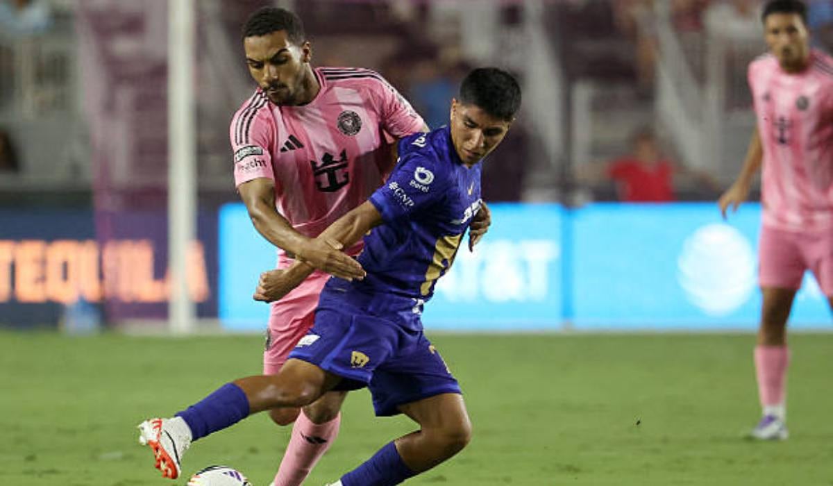 Piero Quispe fue de lo más destacado de Pumas en la última Leagues Cup. (Foto: Getty Images)