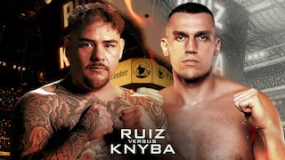 DAZN televisó la pelea de Andy Ruiz Jr. vs. Damian Knyba por boxeo en el Prudential Center