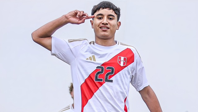 Aitor Aranguren juega en Alavés de España y tiene 19 años. (Foto: Selección Peruana)