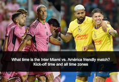 What time is the friendly match between Inter Miami and América with Lionel Messi in Nevada?