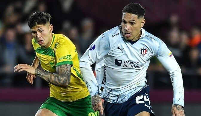 Paolo Guerrero lleva 3 goles en la Copa Sudamericana 2023. (Foto: Getty Images)