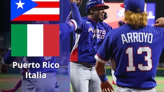 Ver Puerto Rico vs. Italia por el Clásico Mundial de Béisbol 2026