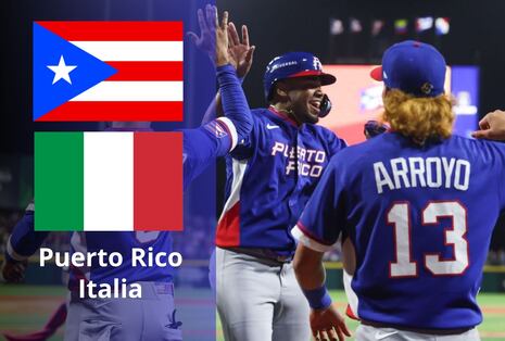 Ver Puerto Rico vs. Italia por el Clásico Mundial de Béisbol 2026