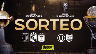 ¡Todo listo! Los clubes peruanos ya conocen sus grupos en la Copa Libertadores y Sudamericana