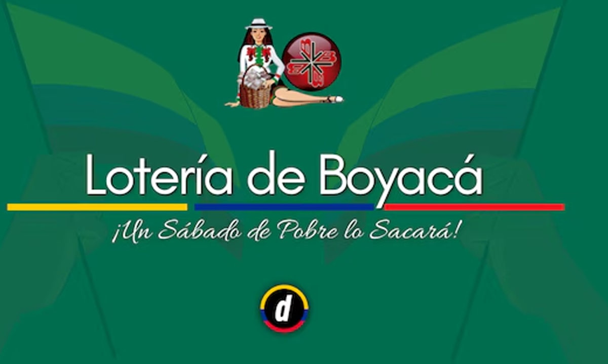 Números ganadores de la lotería de Boyacá del 3 de agosto. (Foto: Depor)