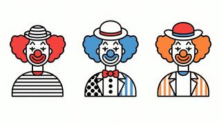 Elegir uno de los tres payasos te hará conocer el lado oscuro de tu personalidad