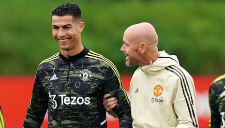 Ten Hag arremetió contra Cristiano Ronaldo por su poco compromiso: “No corría ni con el balón ni sin él”