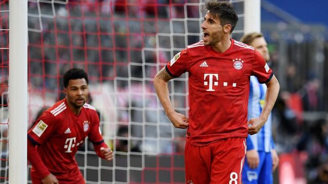 No la tuvo fácil: Bayern Munich venció 1-0 al Hertha Berlín por fecha 23 de la Bundesliga 2019