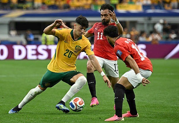 Australia vs. Egipto se enfrentaron por los 16avos de final del Mundial 2026. (Foto: Getty Images)