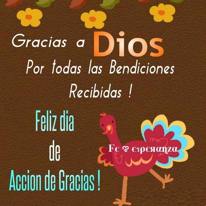 Imágenes para compartir por el Día de Acción de Gracias. (Foto: Internet)