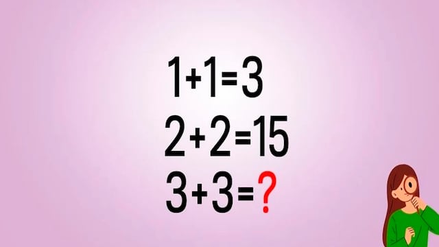 No pierdas más el tiempo y trata de obtener la respuesta a este reto matemático