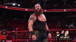 ¡El sobreviviente! Braun Strowman derrotó a Roman Reigns en el combate de Last Man Standing en RAW [VIDEO]