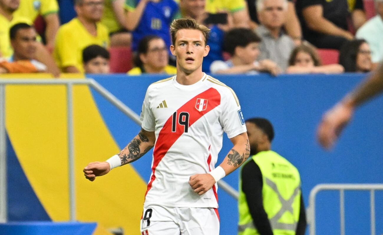 Oliver Sonne ingresó en el segundo tiempo en el duelo frente a Ecuador. (Foto: AFP)