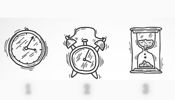 TEST VISUAL | Cada reloj está ocultando una importante información. Decídete por uno. (Foto: Composición Freepik / Depor)