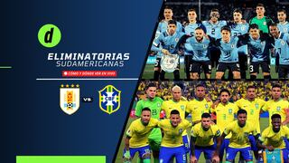 Uruguay vs. Brasil: cuándo, dónde y cómo ver las Eliminatorias