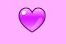 Esto significa el corazón morado o púrpura en WhatsApp