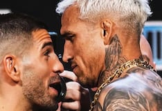 ▷ What time is Ilia Topuria vs Charles Oliveira fight tonight? Walkouts for UFC 317 main event