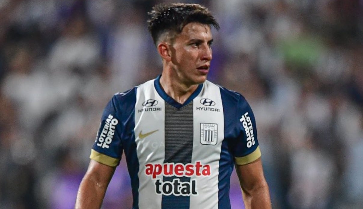 Fernando Gaibor con Alianza Lima esta temporada. (Foto: Liga 1)