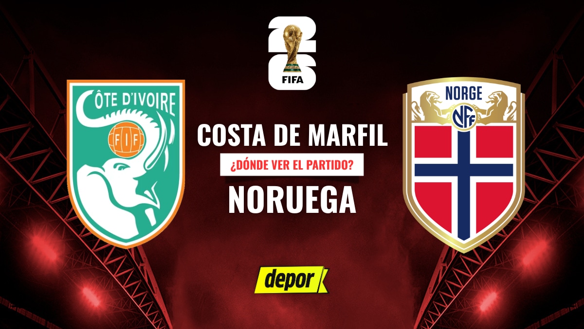 Costa de Marfil vs. Noruega por los dieciseisavos de final. (Foto: Composición Depor)