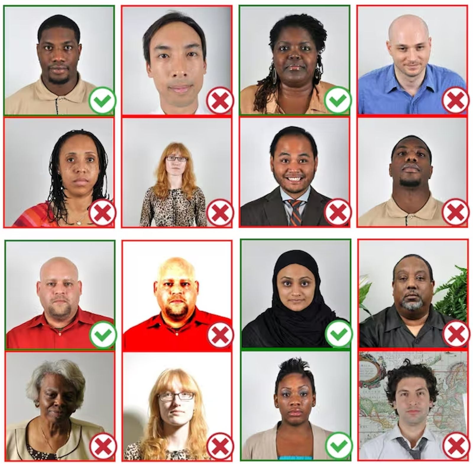 Las fotos del postulante y su familia que postulan a la lotería de visas deben cumplir con los estándares (Foto: Departamento de Estado)