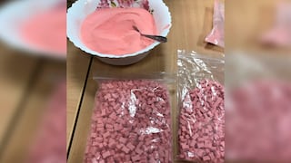 Policía de Francia anuncia importante incautación de pastillas de éxtasis pero resultaron ser caramelos de fresa