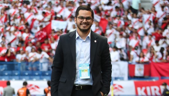 Franco Navarro Mandayo es gerente de selecciones de Perú. (Foto: Instagram)