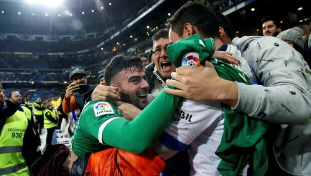 Leganés eliminó al Real Madrid en la Copa del Rey 2017-18. (Foto: Heraldo)