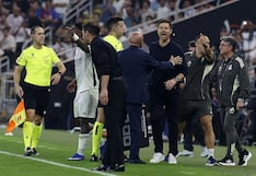 “Te va a echar Florentino”, la dura frase de Diego Simeone a Vinícius Júnior en la Supercopa de España