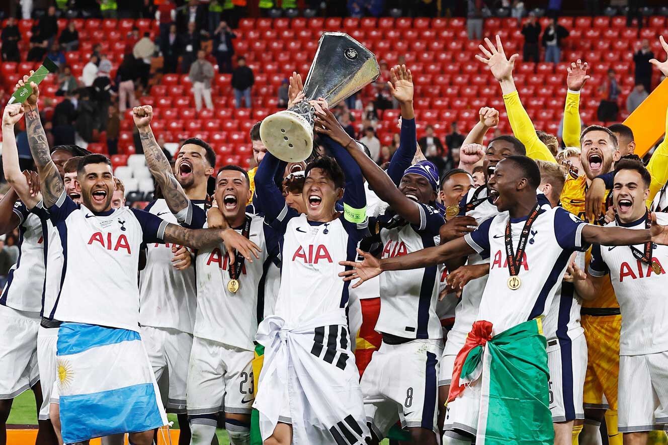 Tottenham-Campeón-Europa-league-2024-2025 (Crédito: Alamy/Aflo Co. Ltd.)