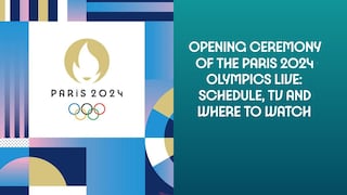 Opening Ceremony of the Paris 2024 Olympics live: schedule and TV channels