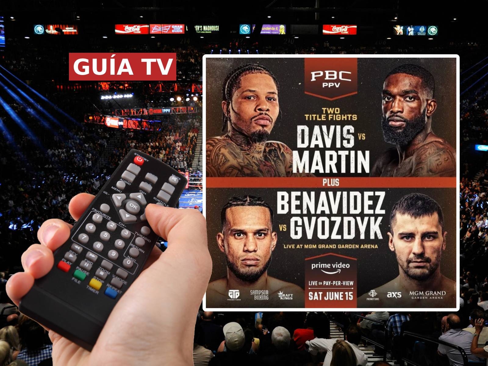 Estos fueron los horarios y canales de transmisión para ver las peleas de Gervonta Davis vs. Frank Martin y David Benavidez vs. Oleksandr Gvozdyk este sábado 15 de junio desde el MGM Grand Garden Arena de Las Vegas, Nevada (Estados Unidos). (Foto: UFC.com)