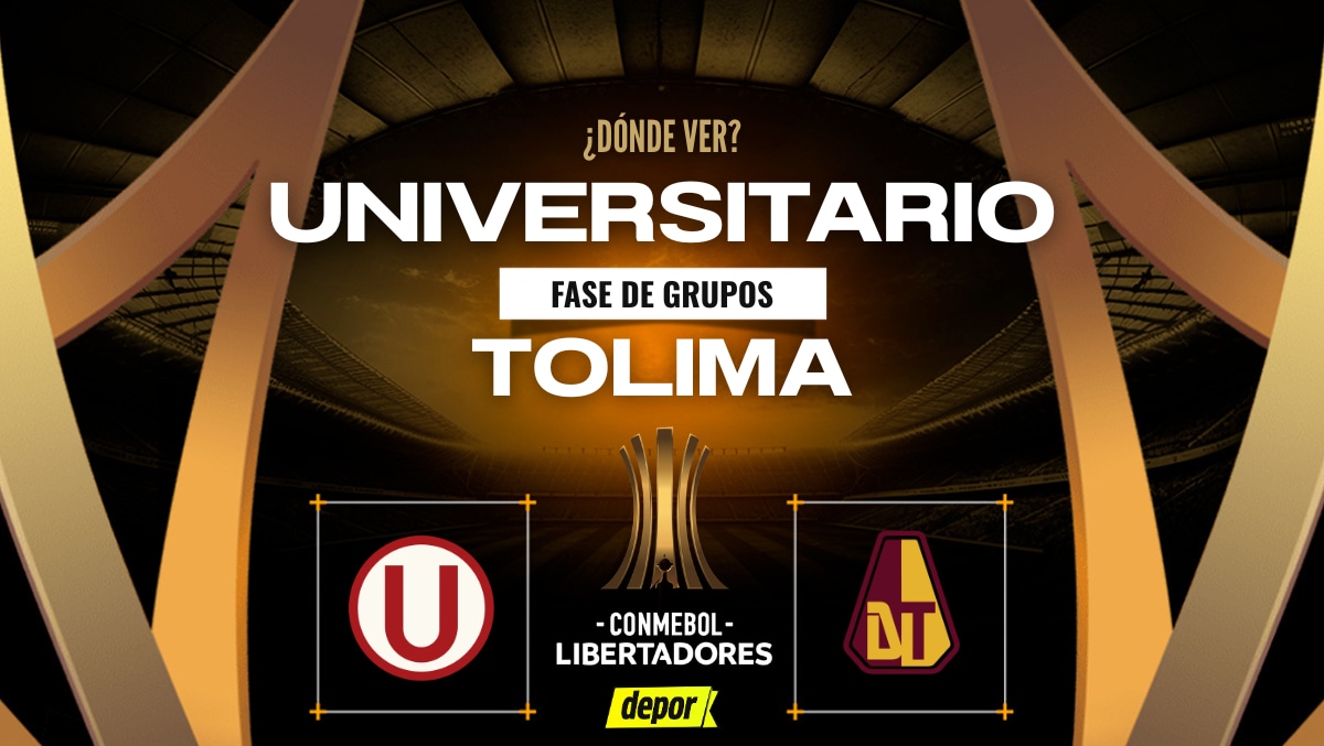 Universitario vs. Tolima se enfrentan por la fase de grupos de la Copa Libertadores. (Diseño: Depor)