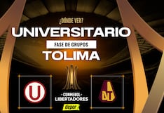 Link en directo, Universitario vs. Tolima EN VIVO: dónde ver gratis vía ESPN y Disney Plus