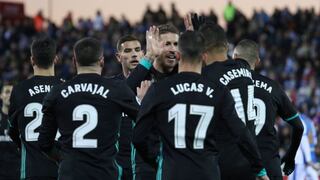 Real confianza: Madrid derrotó 3-1 al Leganés y tomó el tercer lugar de La Liga Santander