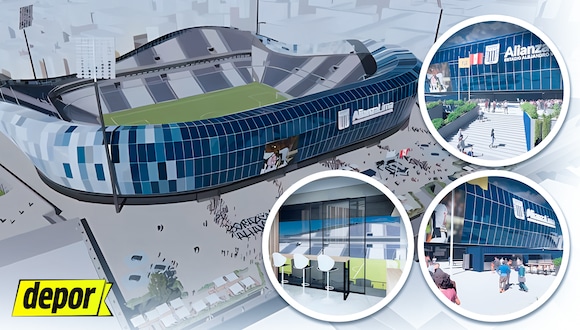 El Estadio Alejandro Villanueva se prepara para una lujosa remodelación. (Diseño: Depor)