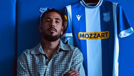 Sergio Peña fue presentado en el OFK Beograd y dejó un emotivo mensaje: “Estoy muy feliz de estar aquí”