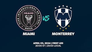 Qué canal transmitió Inter Miami vs. Monterrey por Concachampions 2024