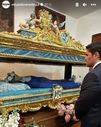 El actor mexicano estuvo en Ecuador el pasado miércoles 9 de agosto (Foto: Eduardo Verástegui / Instagram)