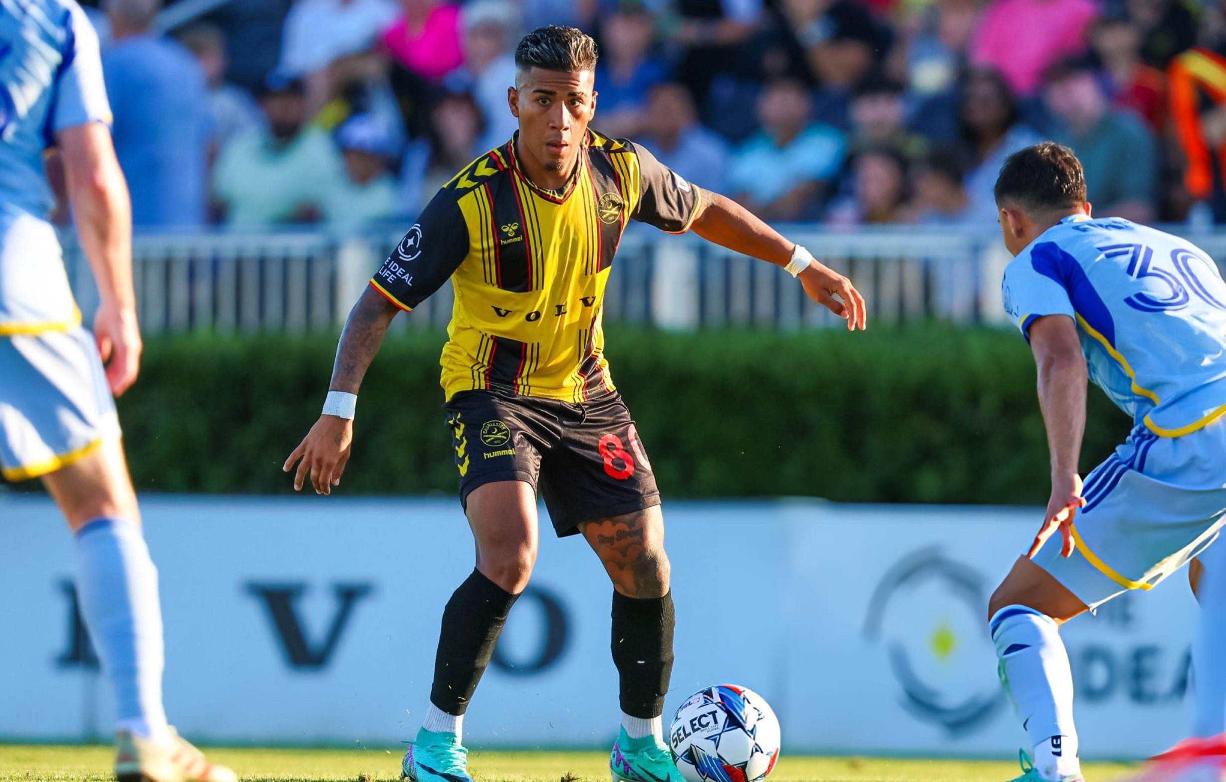 Juan David Torres jugó las dos últimas temporadas en Charleston de la Segunda División de EE.UU. (Foto: Getty Images)
