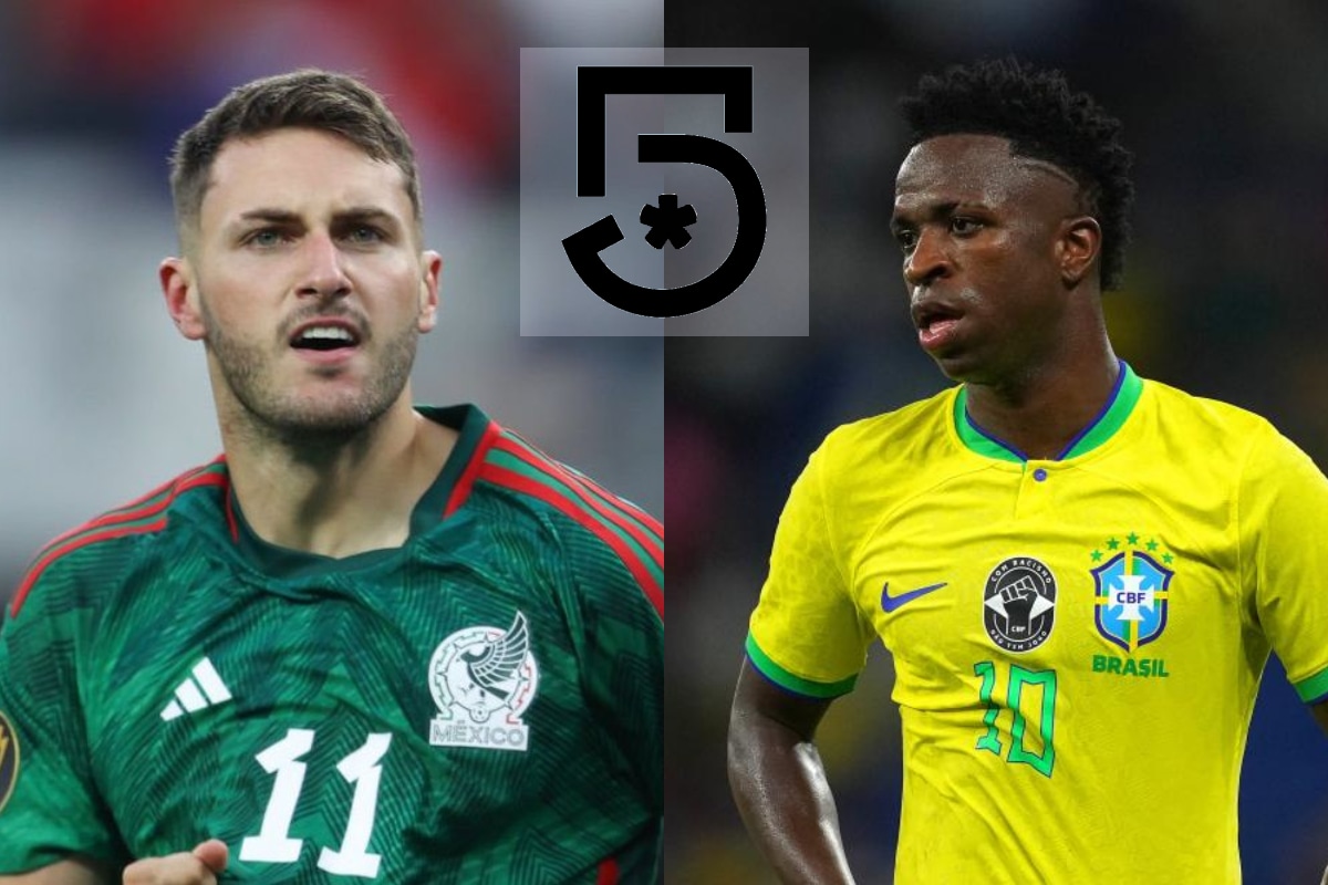 Canal 5 de Televisa Deportes transmitió el juego amistoso entre México y Brasil (Foto: Agencias/Composición)