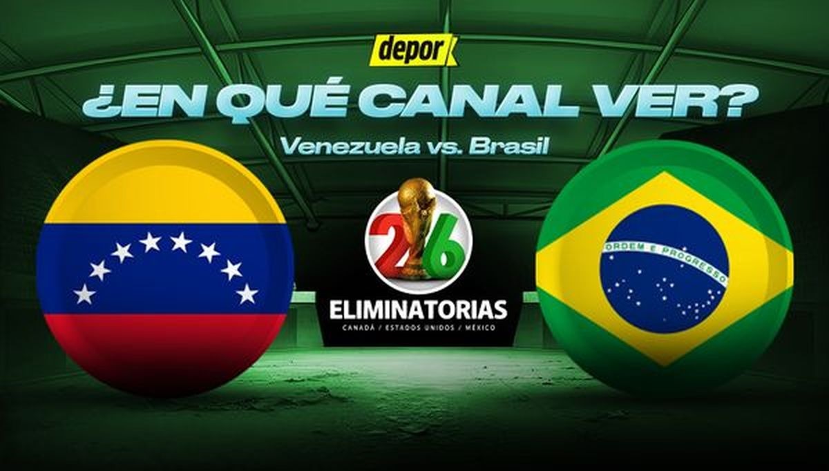 Venezuela vs Brasil chocan por la fecha 11 de las Eliminatorias. (Foto: Depor)
